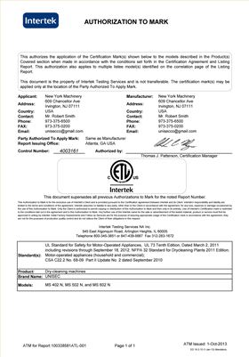 ETL---New Authorization to Mark